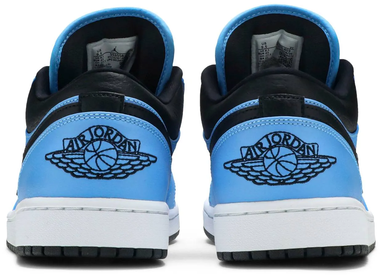 Air Jordan 1 Low 'UNC / University Blue Black'