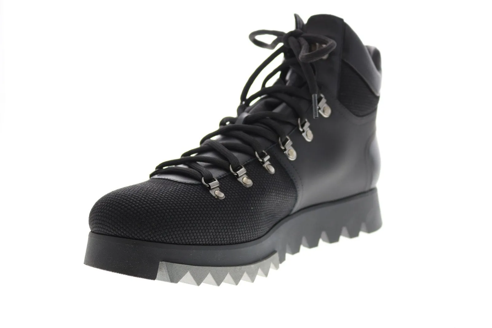 Aquatalia Dakota Tech Tumb Calf 34M0915-BBK Mens Black Casual Dress Boots