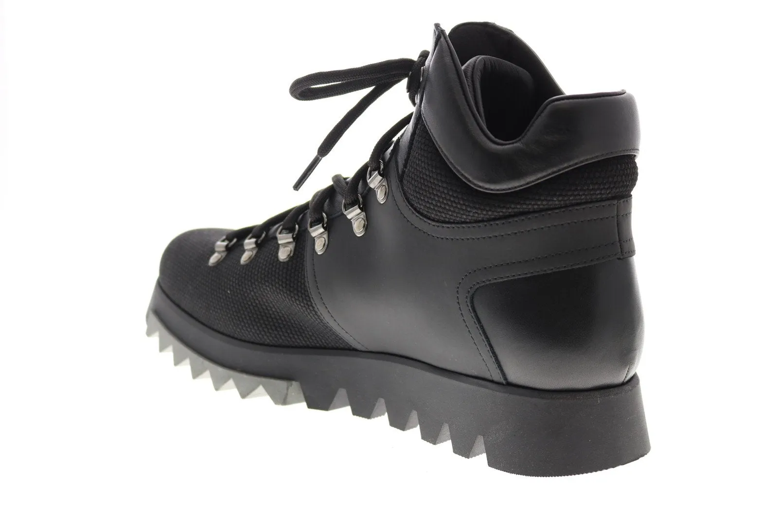 Aquatalia Dakota Tech Tumb Calf 34M0915-BBK Mens Black Casual Dress Boots