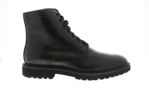 Aquatalia Patrizio Calf 34M0935-BLK Mens Black Leather Casual Dress Boots