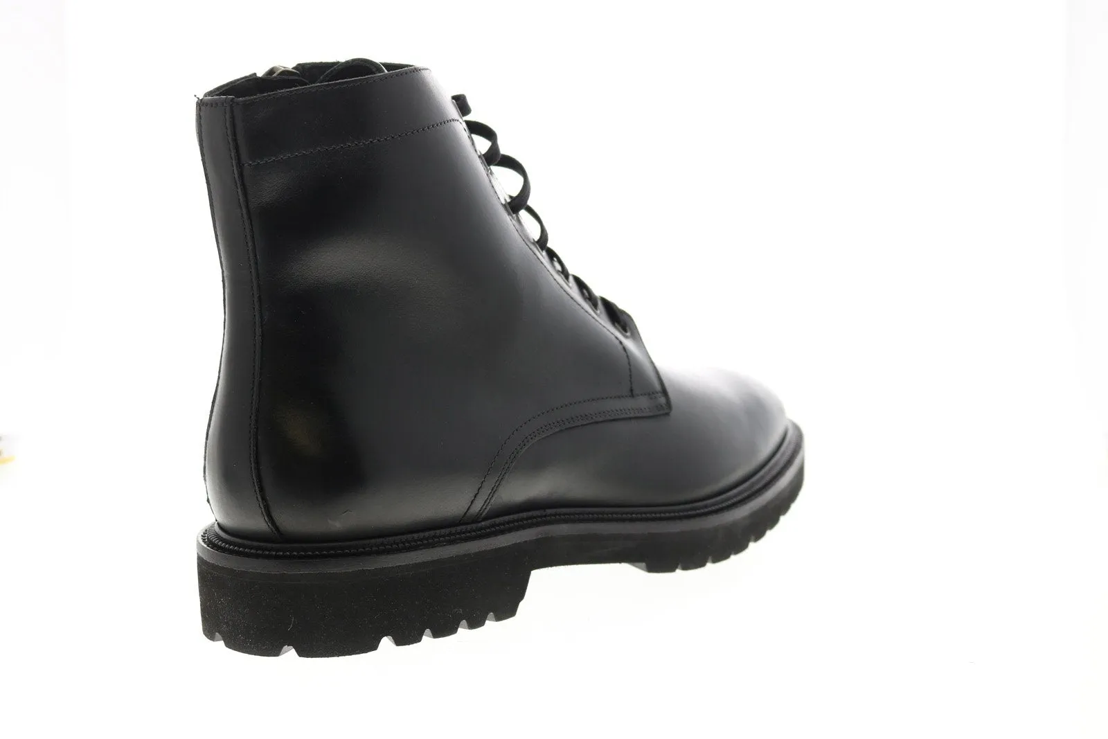 Aquatalia Patrizio Calf 34M0935-BLK Mens Black Leather Casual Dress Boots