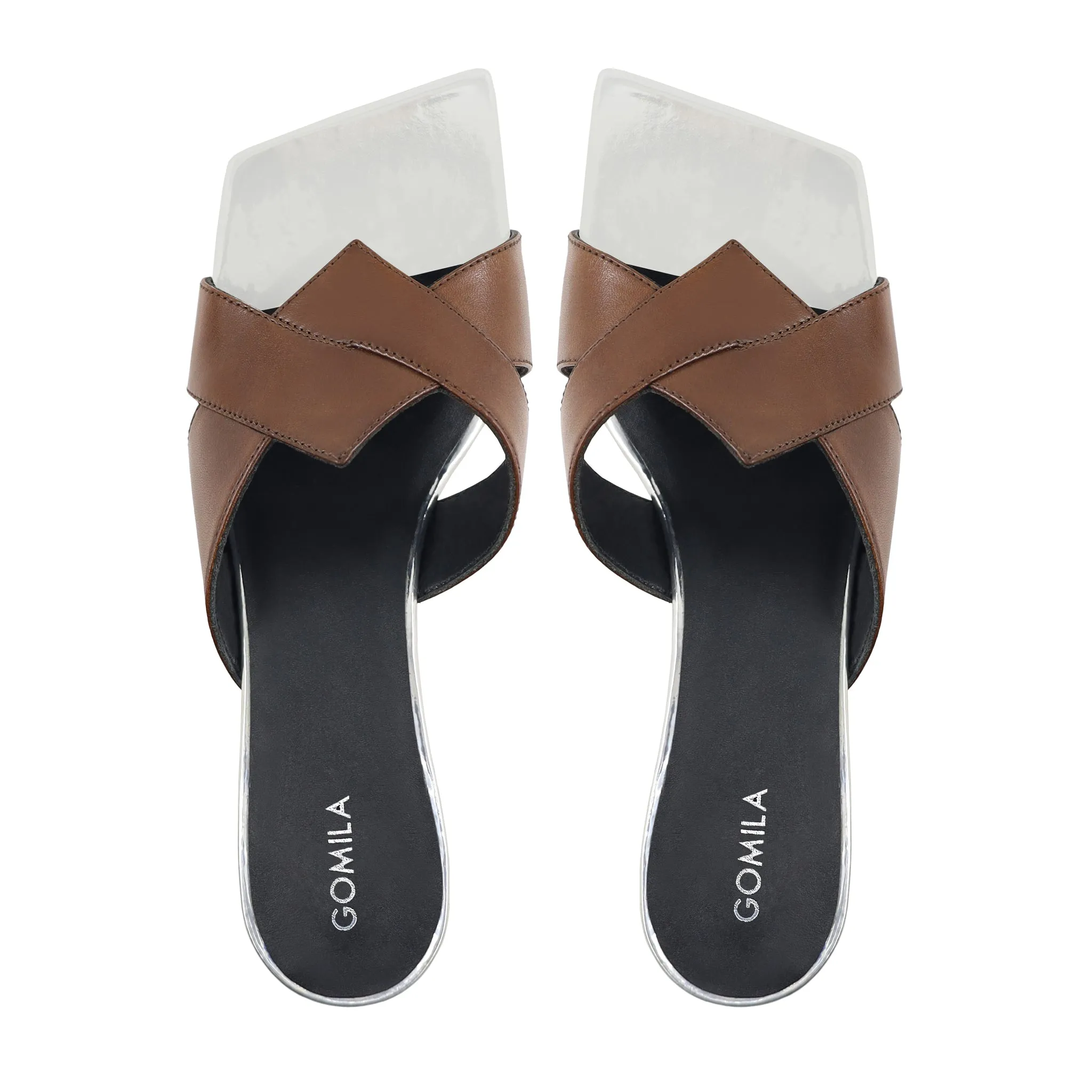Belle - Women's Dark Brown Heel