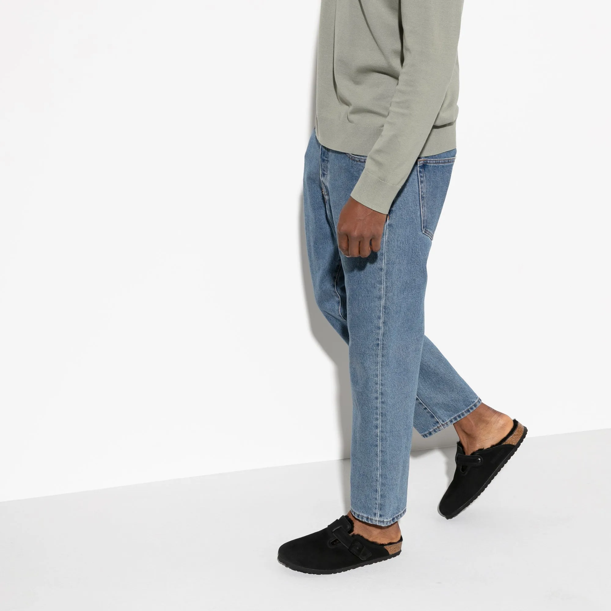 Boston Shearling Regular (Black)