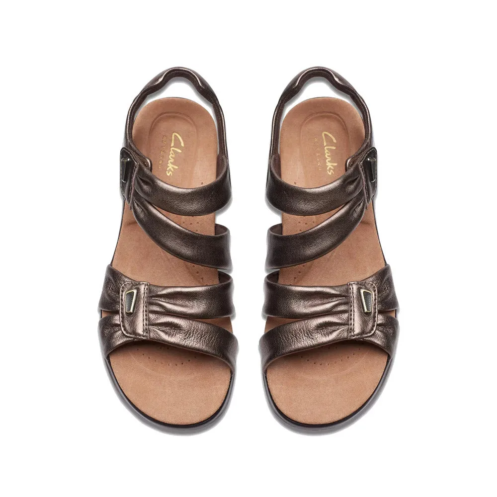 CLARKS KITLY AVE BRONZE - WOMENS