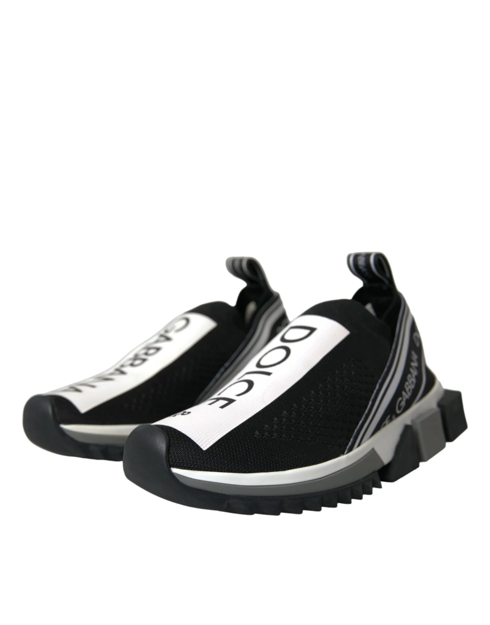 Dolce & Gabbana Slip On Sorrento Sneakers In Black
