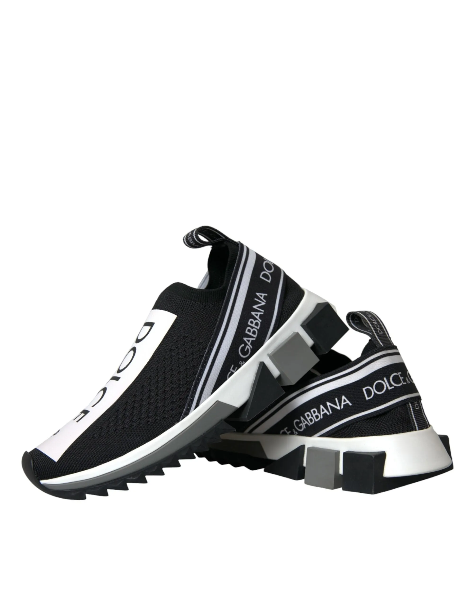Dolce & Gabbana Slip On Sorrento Sneakers In Black