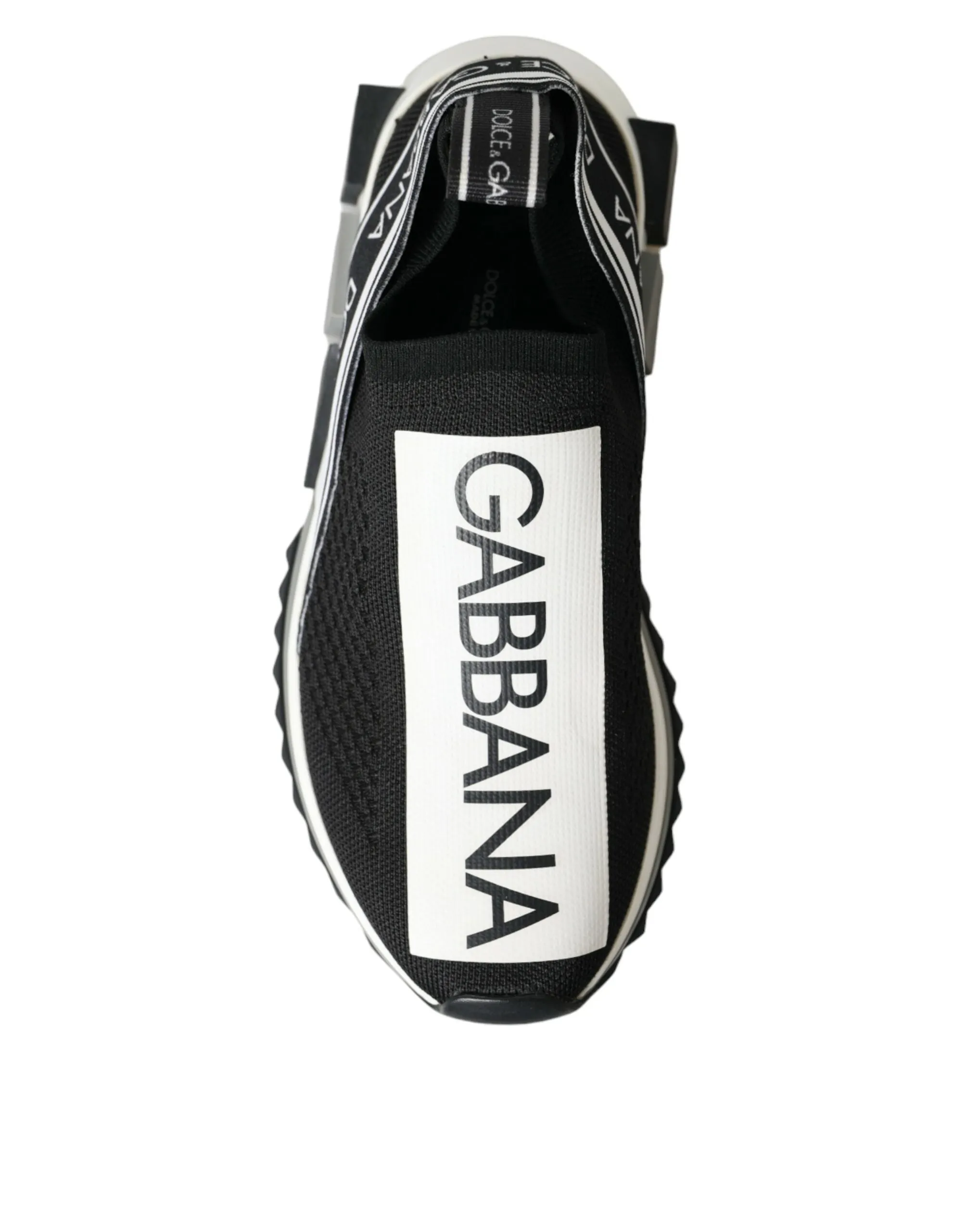 Dolce & Gabbana Slip On Sorrento Sneakers In Black