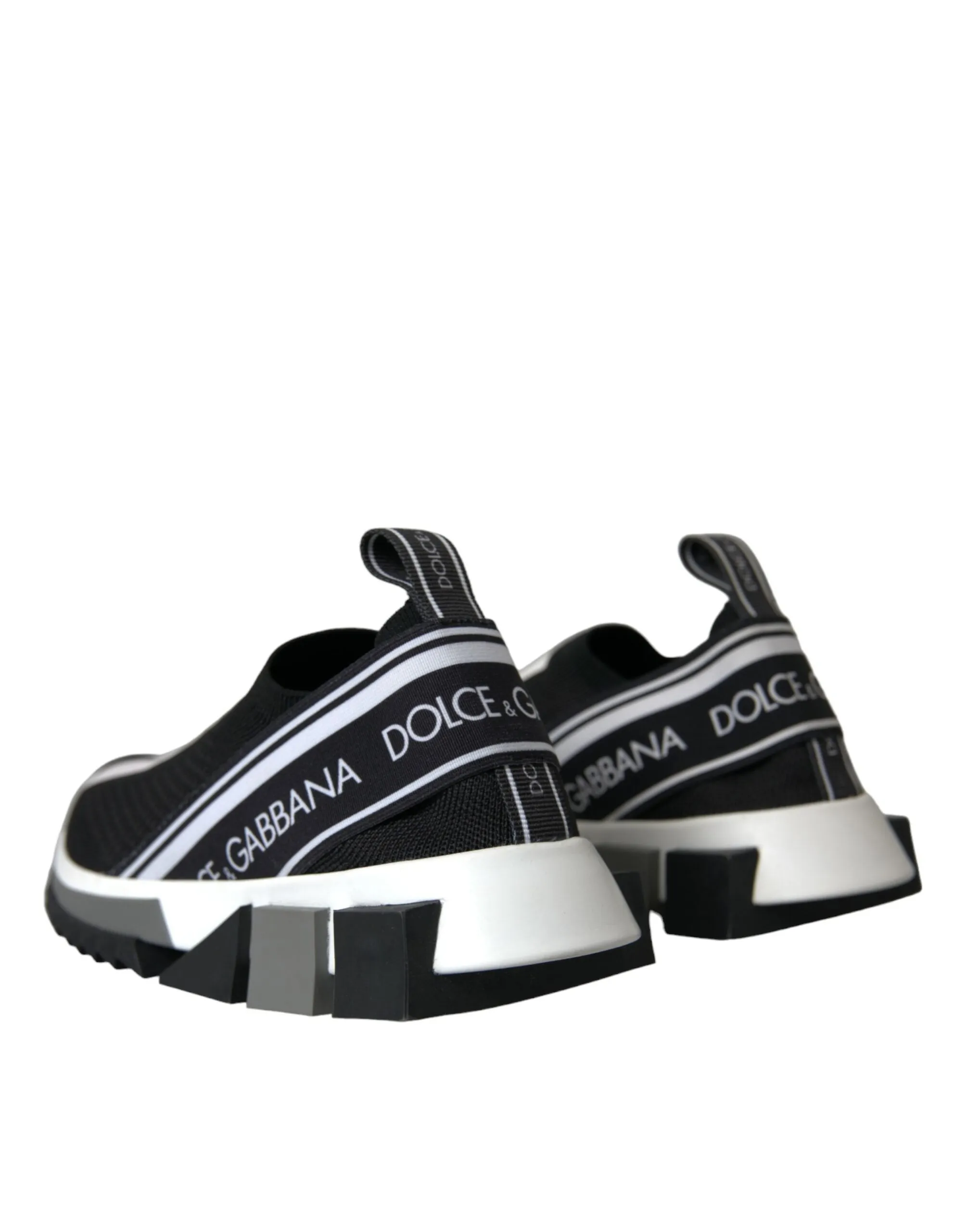 Dolce & Gabbana Slip On Sorrento Sneakers In Black