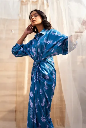 Drape Skirt Dress