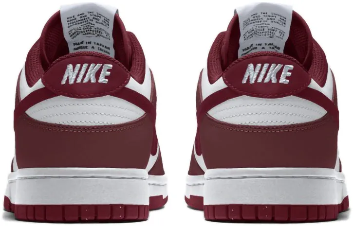 Dunk Low ID 'Bordeaux / Team Red'