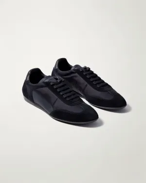 Ellie Classic Sueded Sneakers - Black