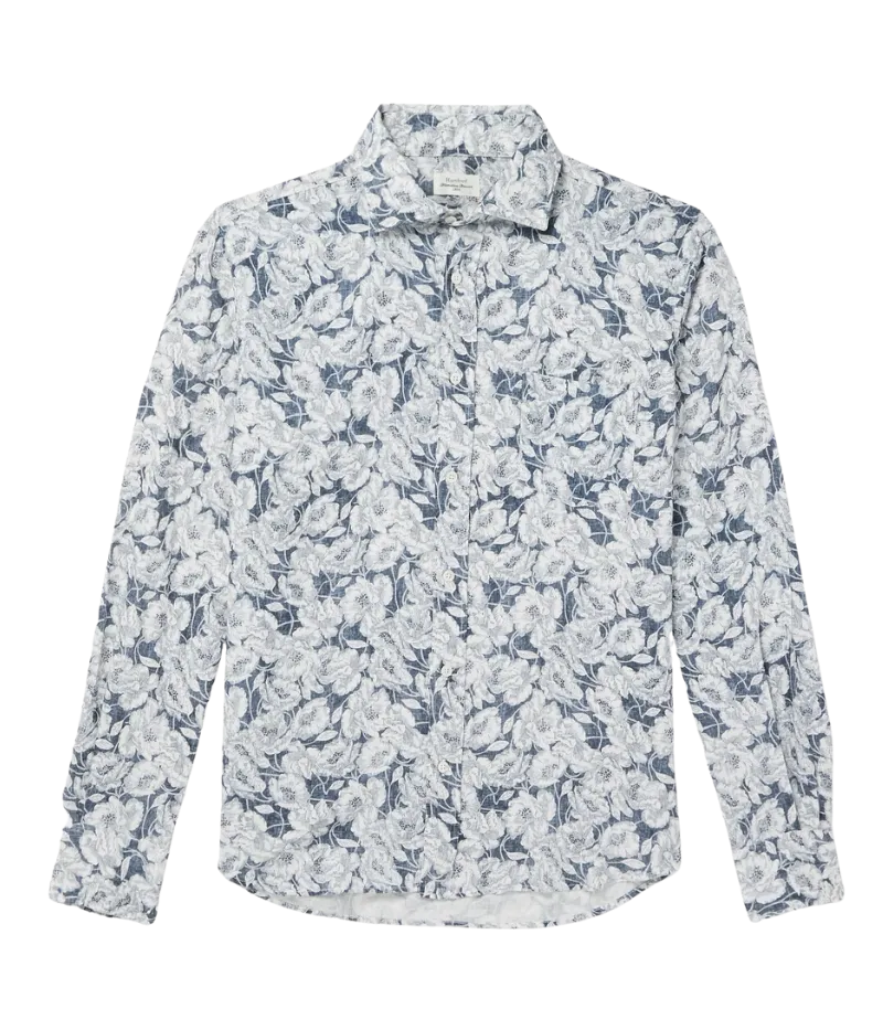 *FINAL SALE* Paul Men Woven Shirt in Navy