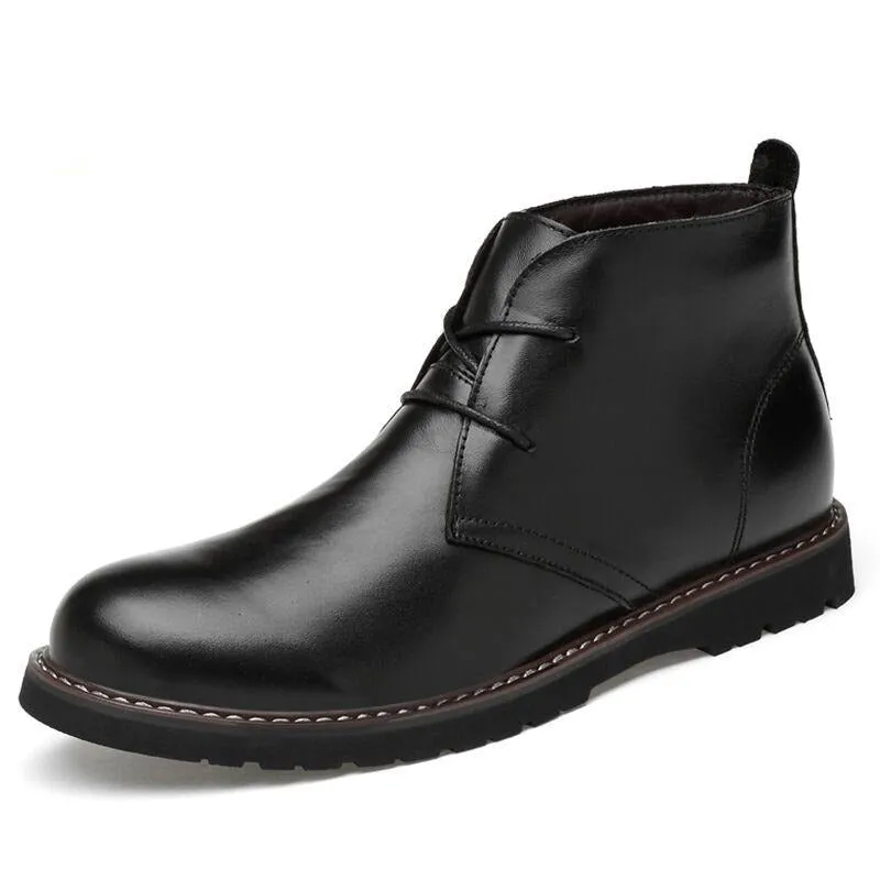 genuine leather boots