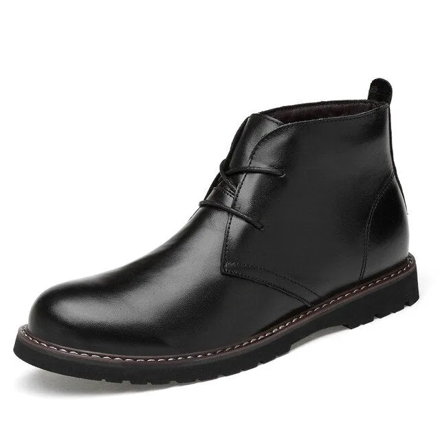 genuine leather boots