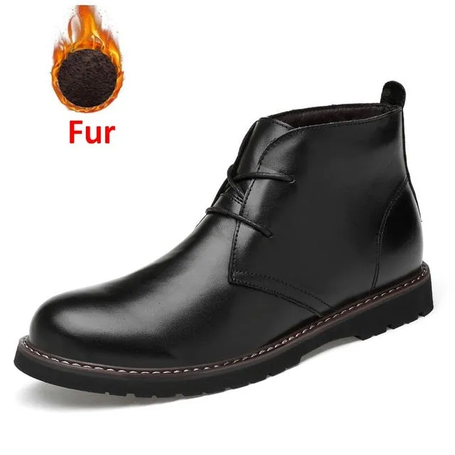 genuine leather boots