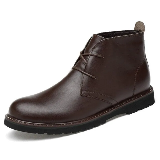 genuine leather boots