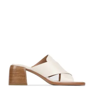 ISO LEATHER BLOCK HEEL SANDALS