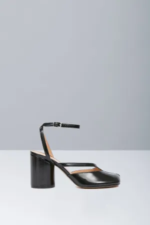 Maison Margiela Tabi Sandal Pump H80 in Black SS25