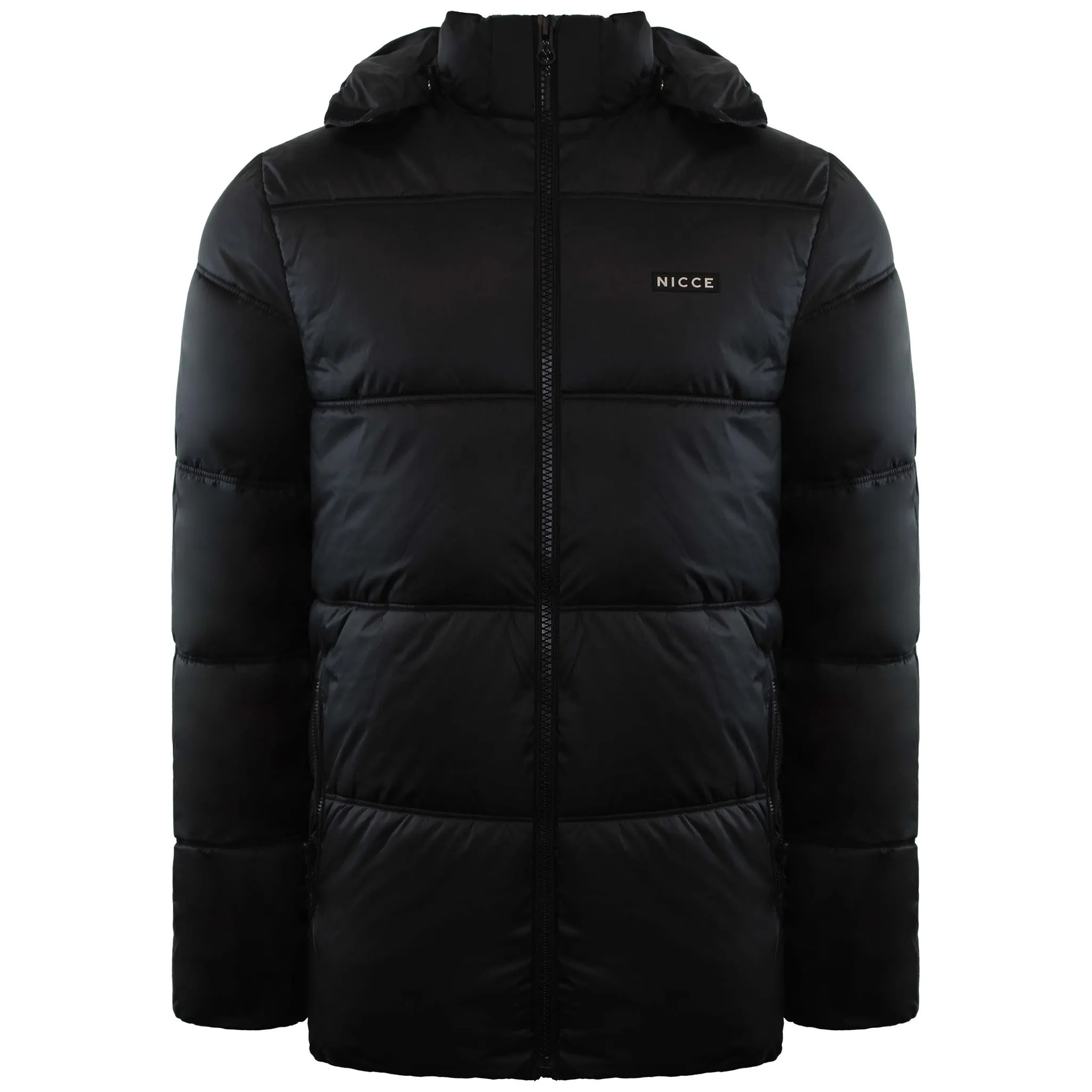 Nicce Expo Mens Black Padded Jacket
