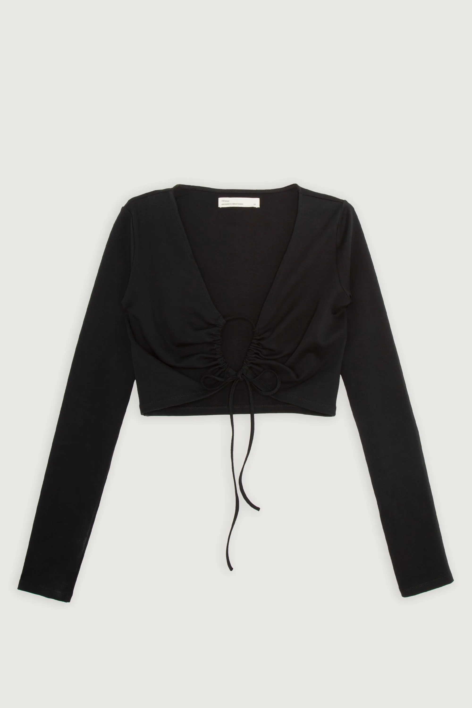 OPEN FRONT TOP WITH TIES