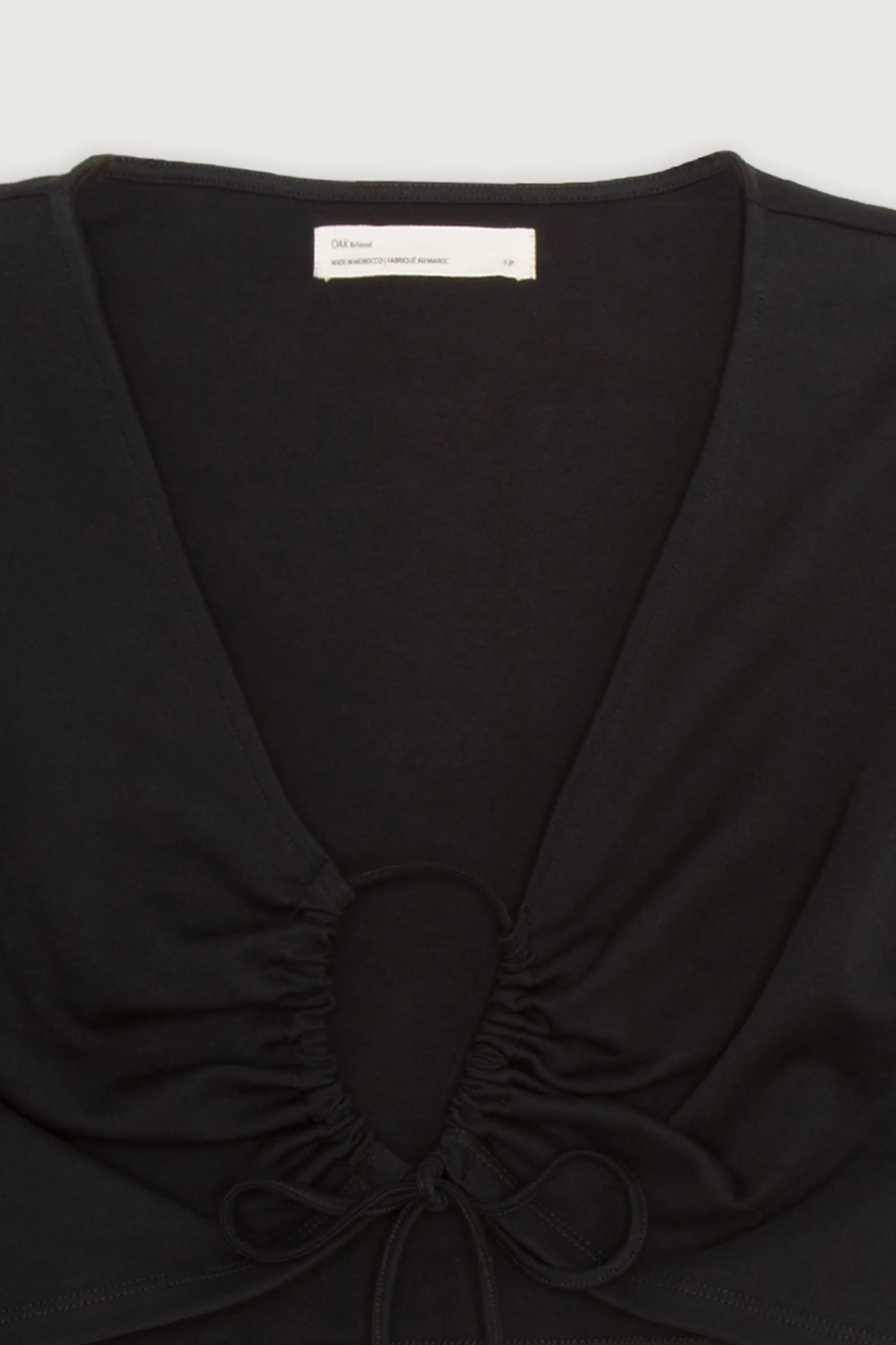 OPEN FRONT TOP WITH TIES