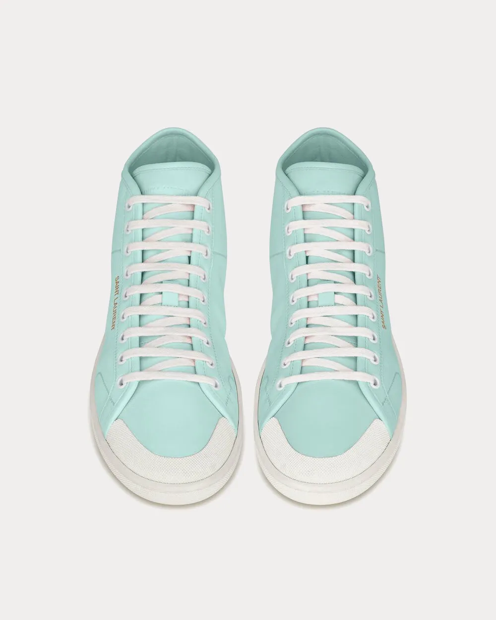 SL/39 Court Classic Baby Blue Mid Top Sneakers