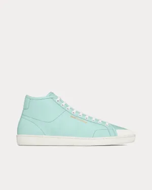SL/39 Court Classic Baby Blue Mid Top Sneakers