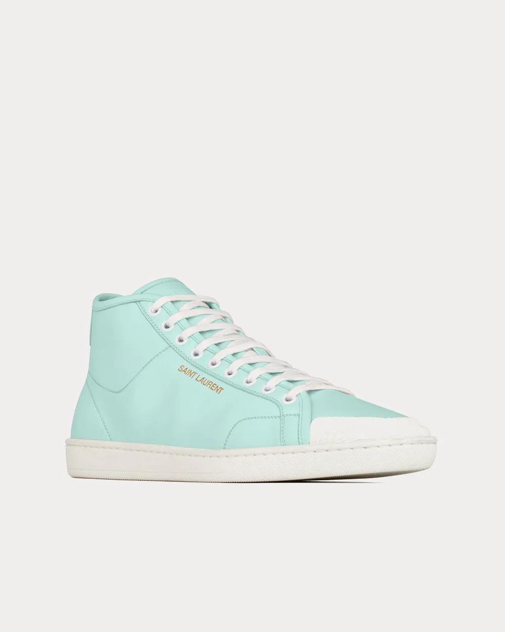 SL/39 Court Classic Baby Blue Mid Top Sneakers