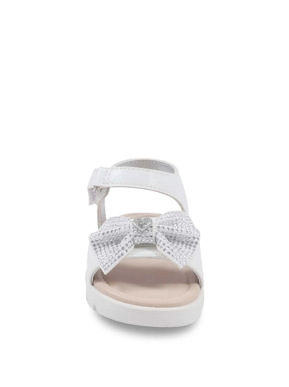 Toddler Tia Heather Sandals in White