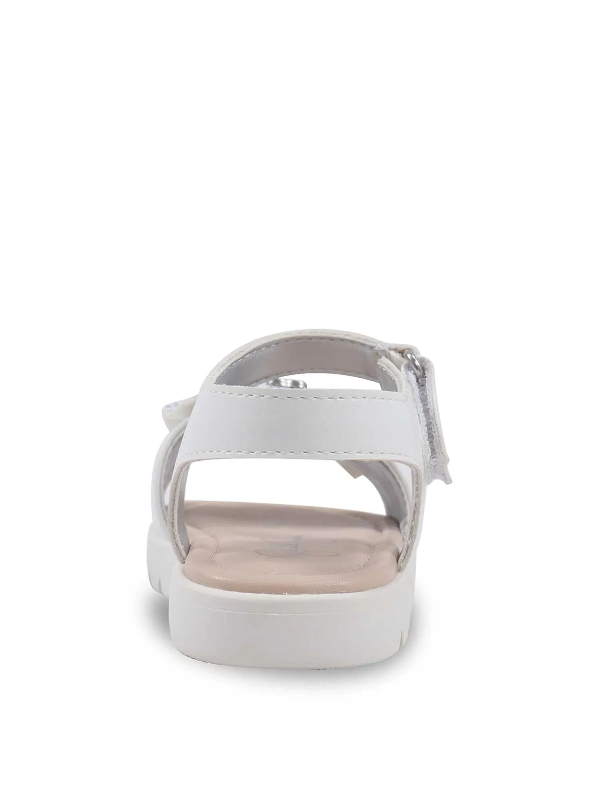 Toddler Tia Heather Sandals in White