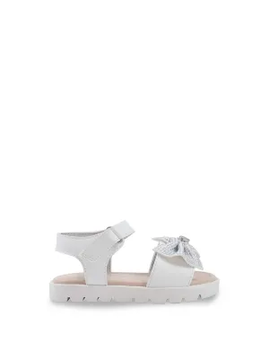 Toddler Tia Heather Sandals in White