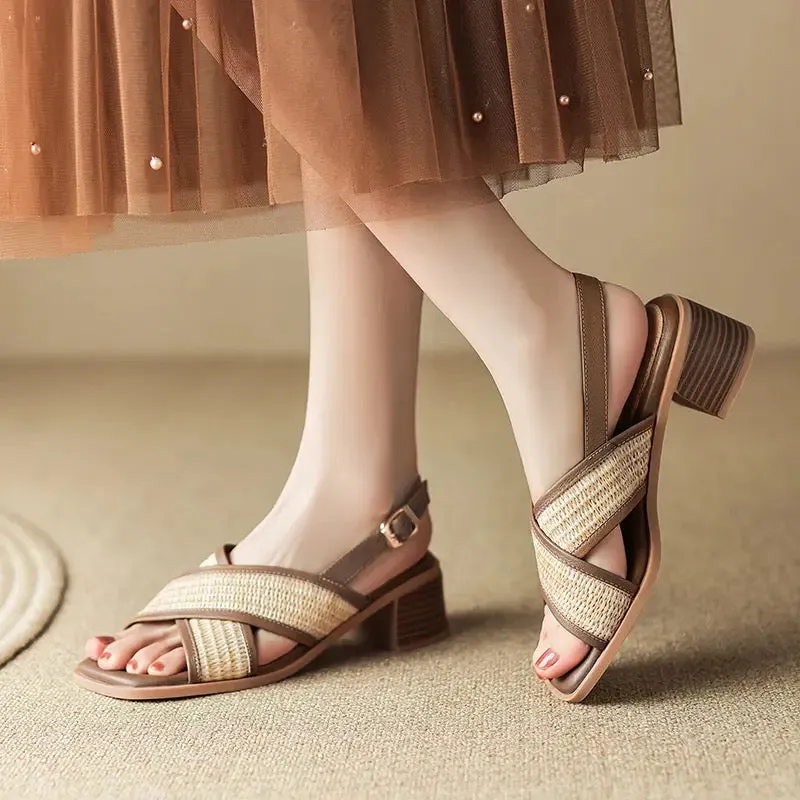 Valera Leather Heels