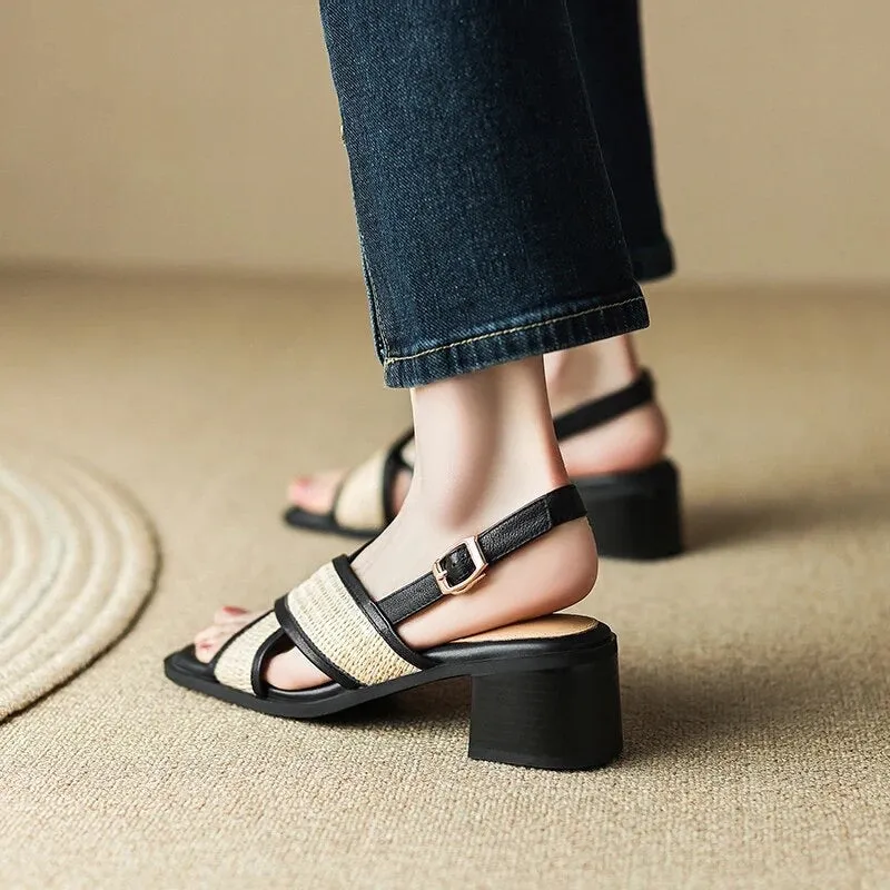 Valera Leather Heels