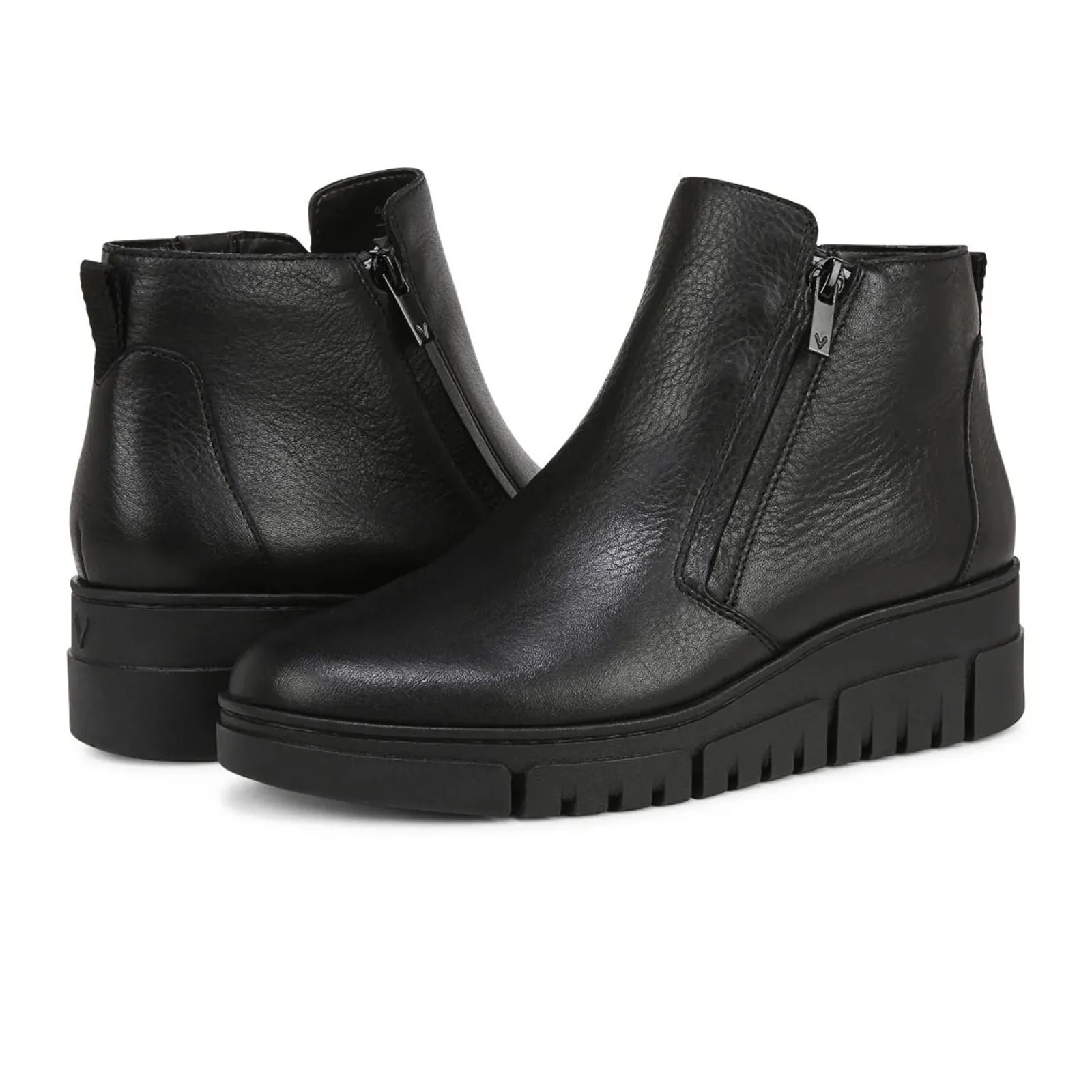 Vionic Uptown Sur Wedge Boot (Women) - Black