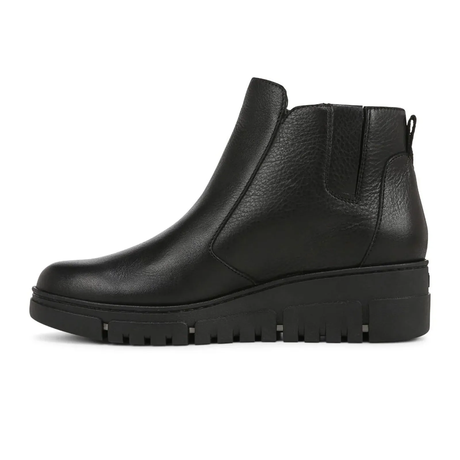 Vionic Uptown Sur Wedge Boot (Women) - Black