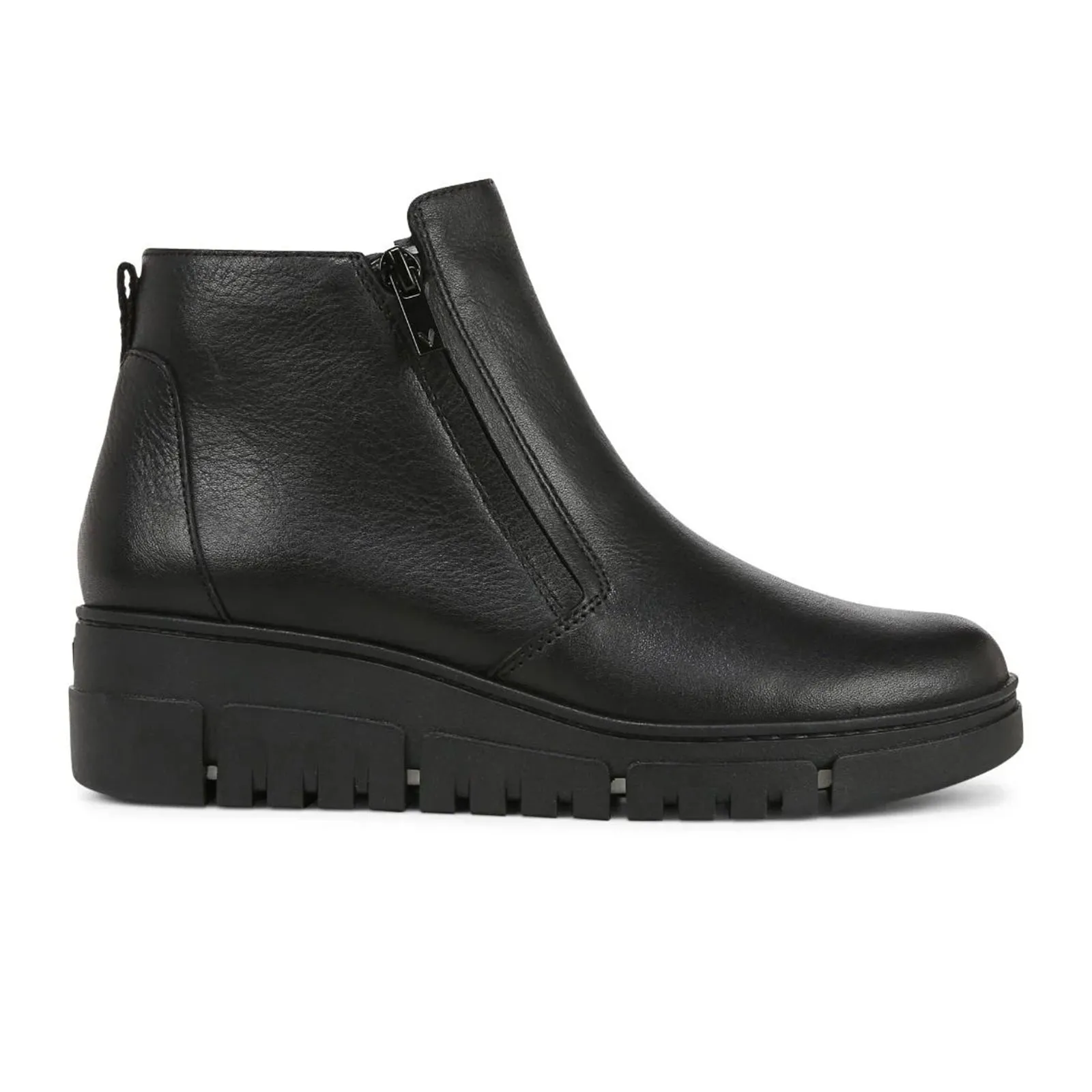 Vionic Uptown Sur Wedge Boot (Women) - Black