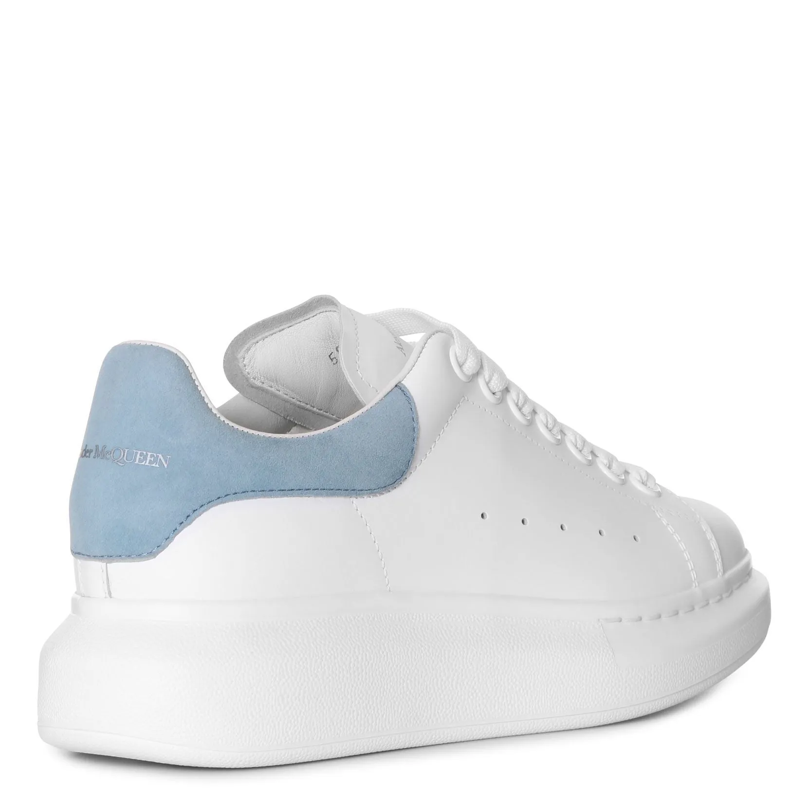 White and dream blue classic sneakers